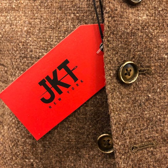 JKT NEW YORK REGIS TWEED VEST - Picture 2 of 7